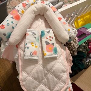 Floral baby Car Seat insert